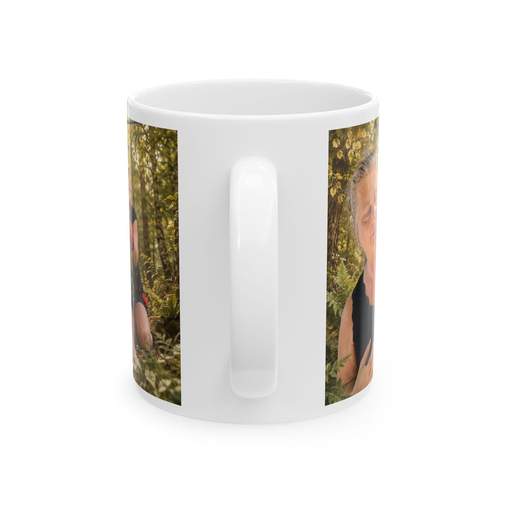 Personalized Photo Dog Lover Mug — “I Prefer Dogs, Wild Animals & Questionable Adventures”