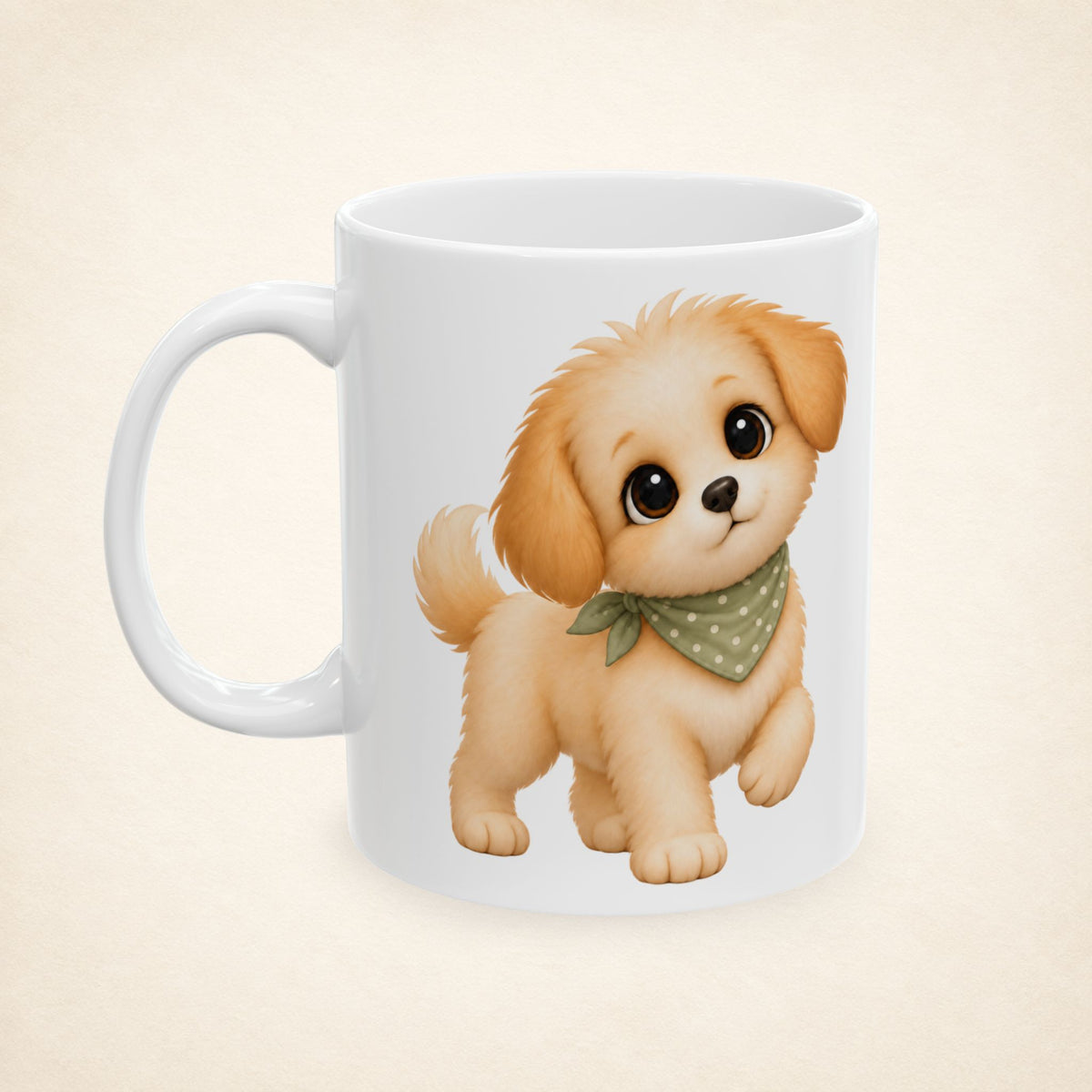 Curious Milo “What Will I Discover Today?” Mug – 11 oz White Ceramic Coffee Mug