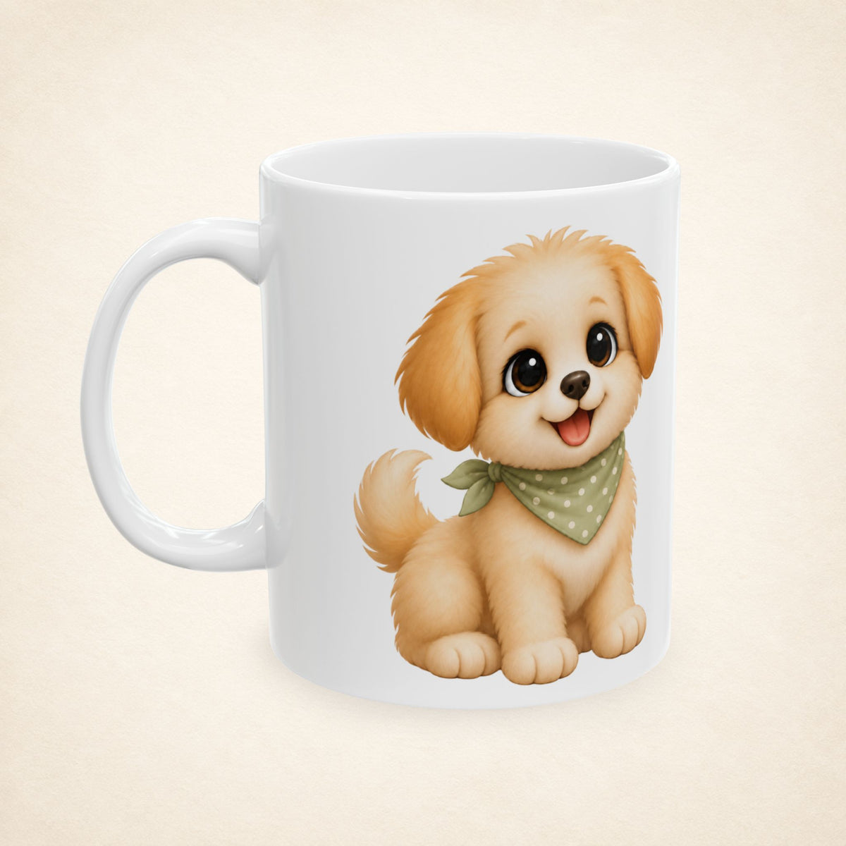 Happy Milo “Today Feels Like a Good Day” Mug – 11 oz White Ceramic Coffee Mug