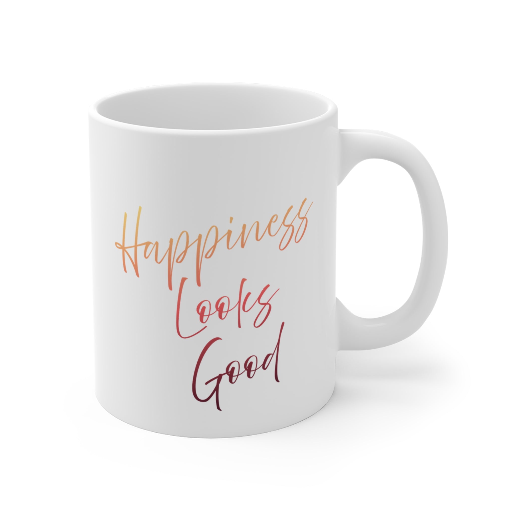 Cute Smiling Puppy Mug — 11oz Dog Coffee Cup with Red Bandana