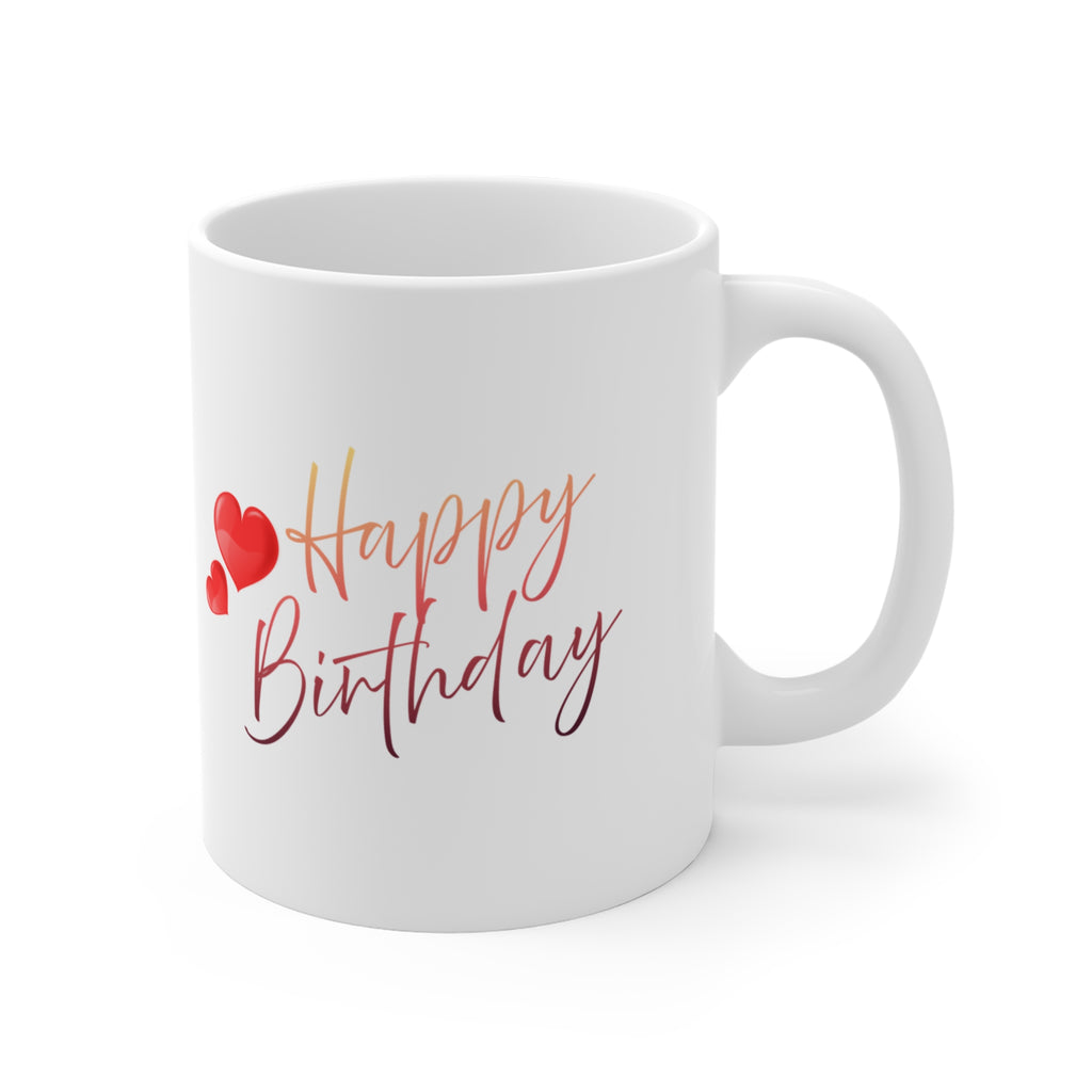 Cute Puppy Heart Mug – Birthday Coffee Cup for Dog Lovers