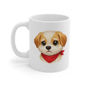 Sad Puppy Coffee Mug – Cute Tearful Dog 11oz Gift for Dog Lovers