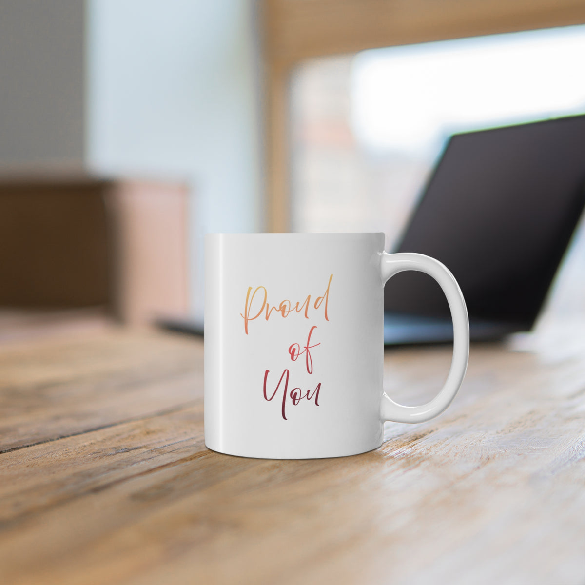 Cute Puppy Face Mug — Red Bandana, 11oz