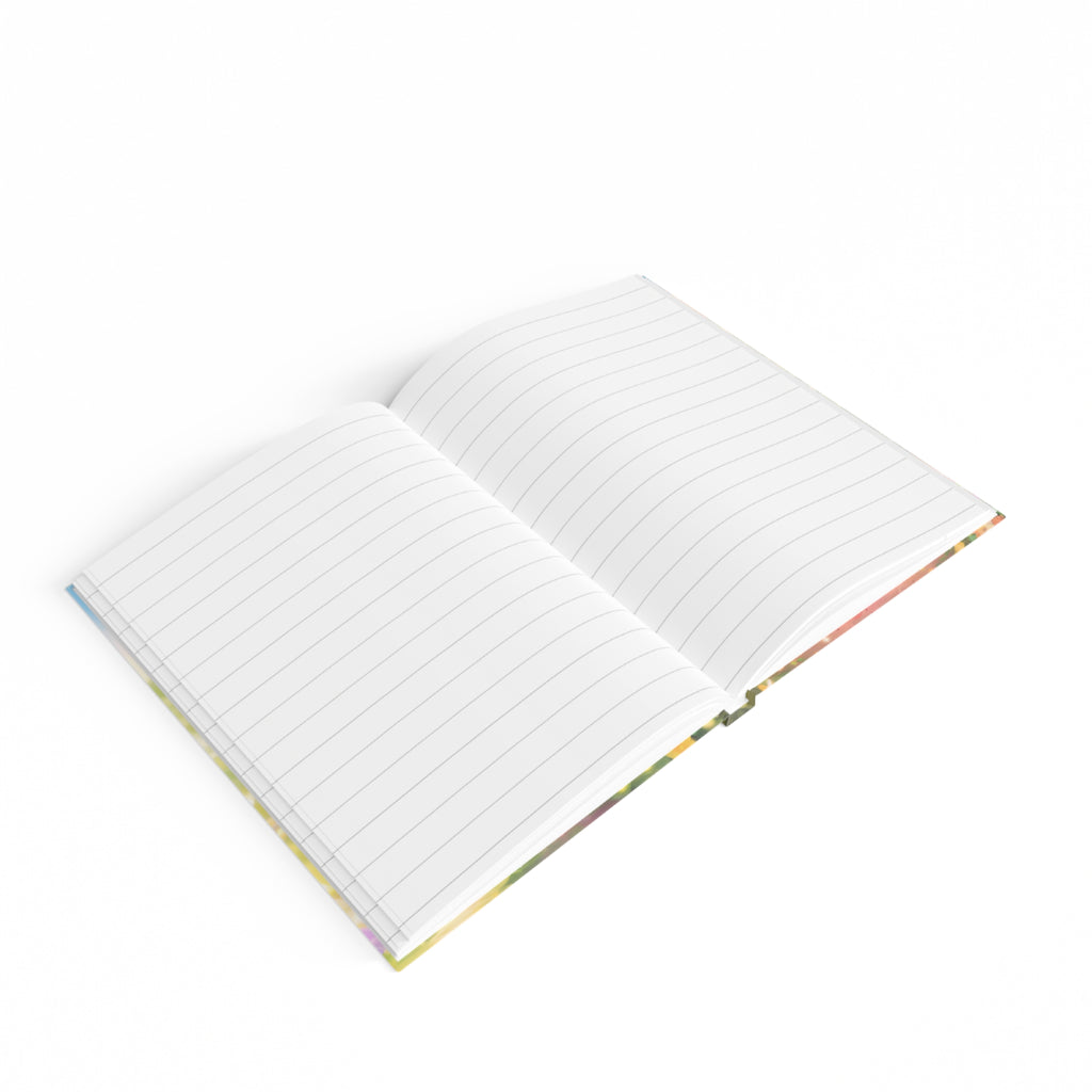 Journal — Cute Winking Puppy 'Ann’s Life Notes' Ruled Notebook