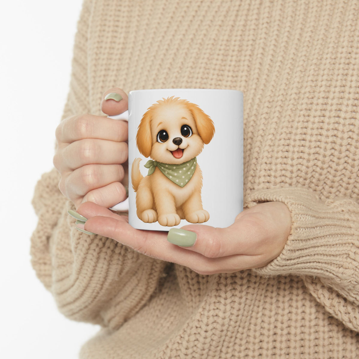 Happy Milo “Today Feels Like a Good Day” Mug – 11 oz White Ceramic Coffee Mug