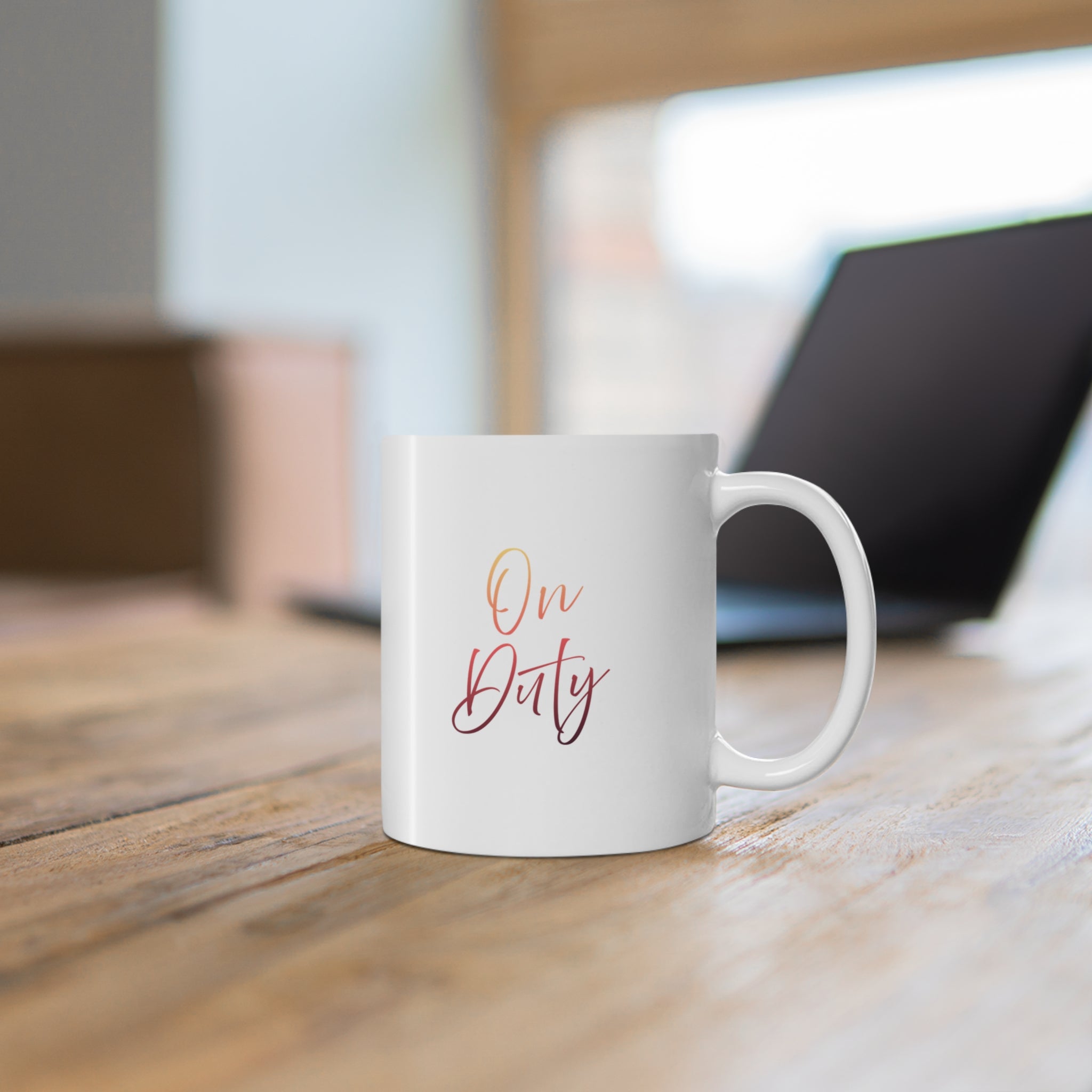 Cute Puppy Mug — Adorable Puppy with Red Bandana Coffee Cup (11 oz)